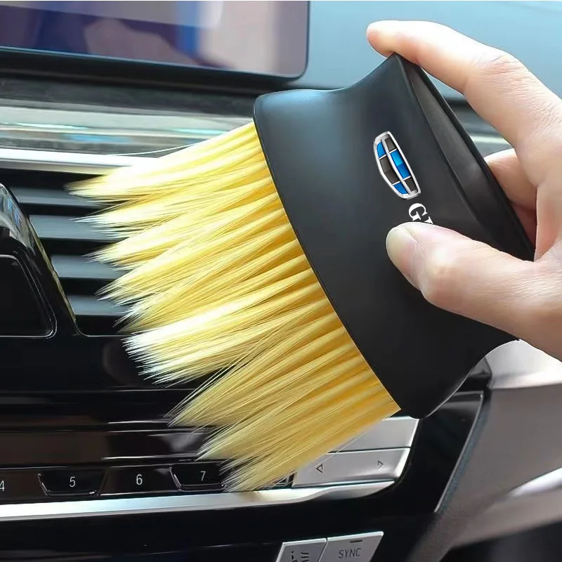 Soft Bristle Car Air Conditioner Cleaning Brush Car Wash Dust Cleaner For Geely EMGRAND Atlas Coolray EC7 EC8 GS GC2 GC5 GC6 GC7