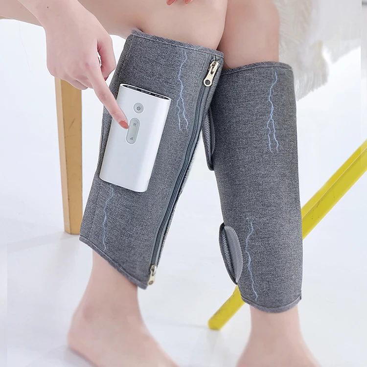 

Electric Leg Calf Shoulder Knee Massager with Heat Vibration for Circulation and Relaxation