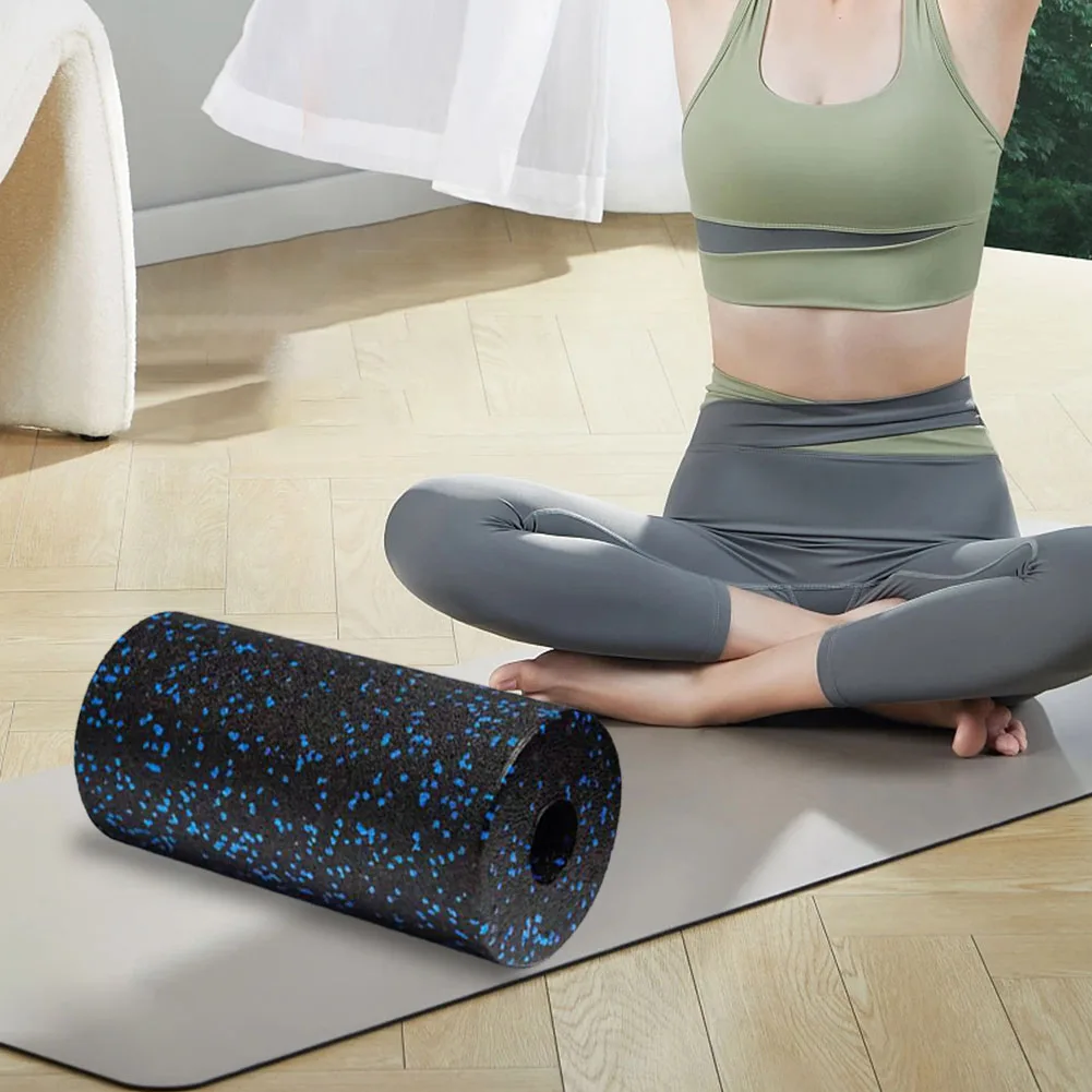Picture 3: Exercise Foam Roller Portable Muscle Foam Roller High Density EPP Hollow Massage Roller Multi-Function for Bodybuilding