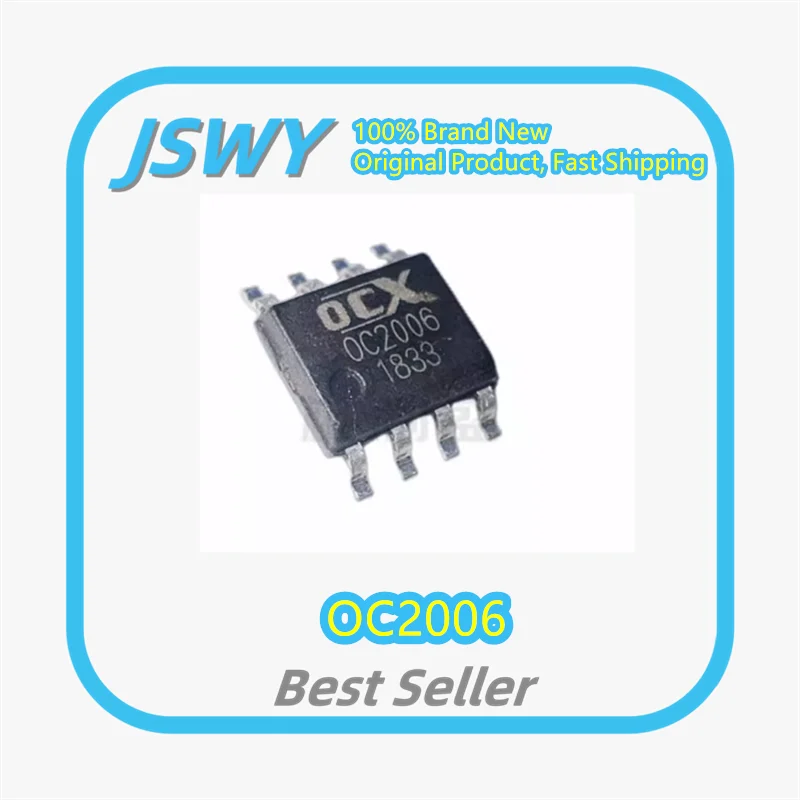 (10/50 pieces) OC2006 0C2006 SMD SOP-8 Power Management IC Chip, Brand New Original