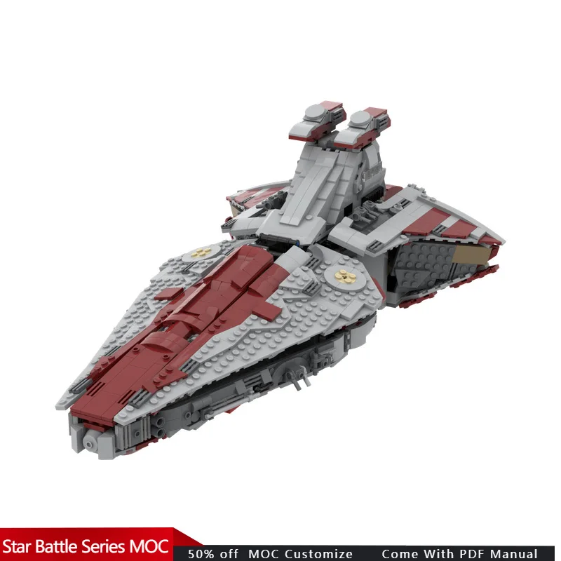 

1173 шт., игровой набор Star Fighting Venator-Class/75362 75337, альтернатива MOC, модульное здание, игрушка «сделай сам», подарок на день рождения