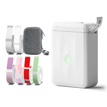Niimbot D110 Label Printer Bluetooth Mini Adhesive Portable Smart Label Maker UV Without…