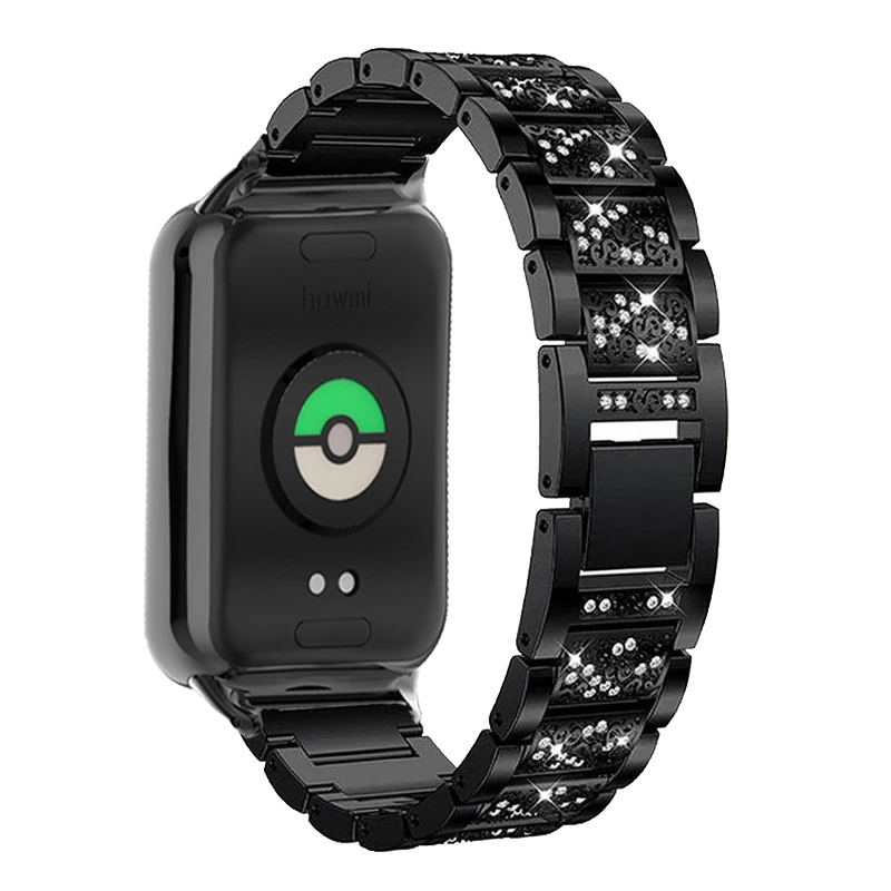 Metalowy pasek do inteligentnego zegarka Mi Band 8 Pro Akcesoria do zegarka xiaomi miband 8 pro Pasek do zegarka mi band 8 pro Diamond link