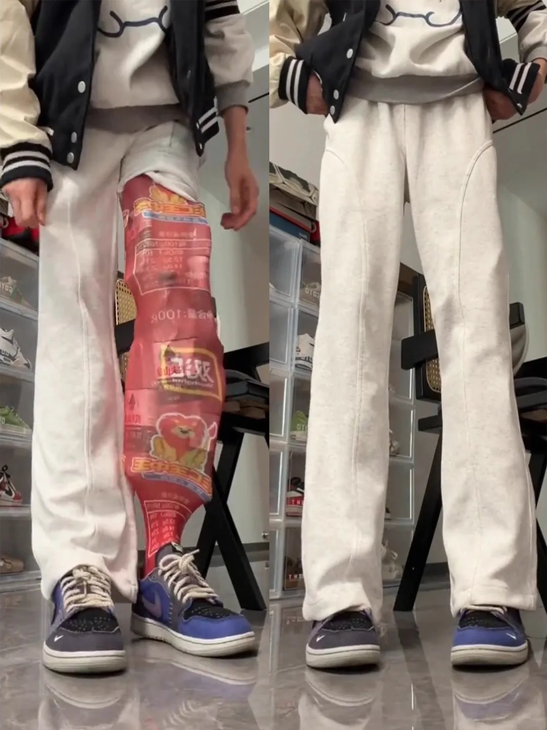 

Американские мужские зимние спортивные брюки-клеш, прямые, повседневные, молодежные, модные, с эффектом стройности, из плотной ткани