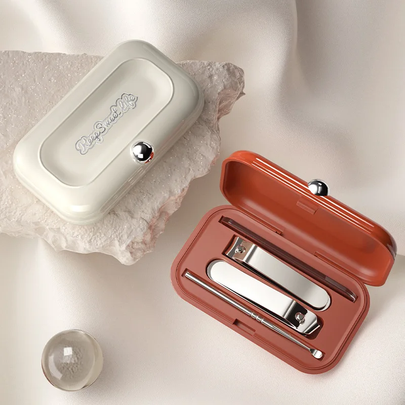 Nail Clipper Set 4-piece Manicure Kit Nail Scissors Nail Clippers File Set Nail Tools  Nail Supplies for Professionals