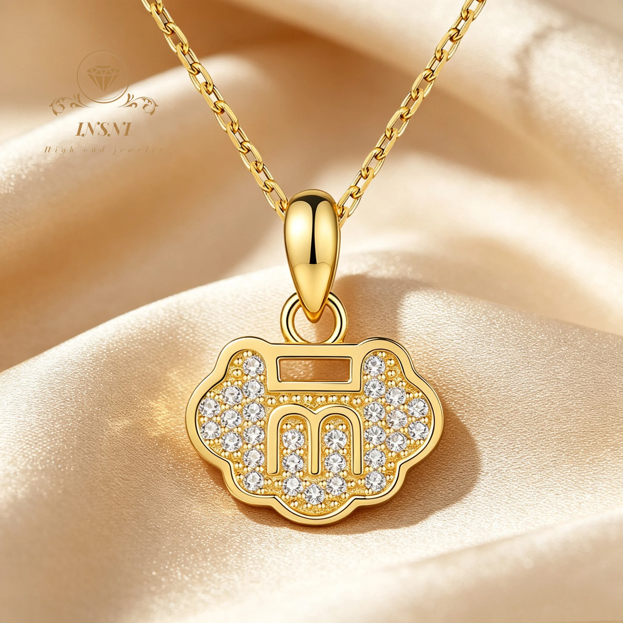 Necklace S925 Silver French Niche Neck Chain Women's Affordable Light Luxury Jewelry Women's Gift  Personalized Collarbone Chain