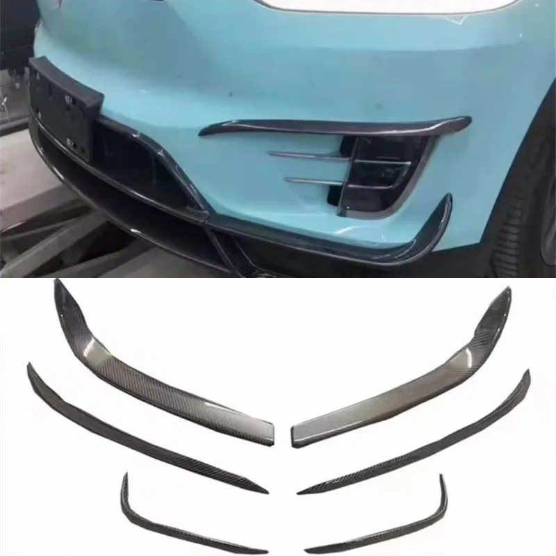 

For Tesla Model X Real Carbon Fiber Wind knife Spoiler Kit