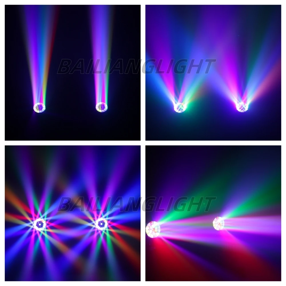 4PZ 19X40W LED Strahl Waschen Große Bienen Augen RGBW Zoom Moving Head Beleuchtung Mit LED Blende DJ Disco Bühne – Detail 14