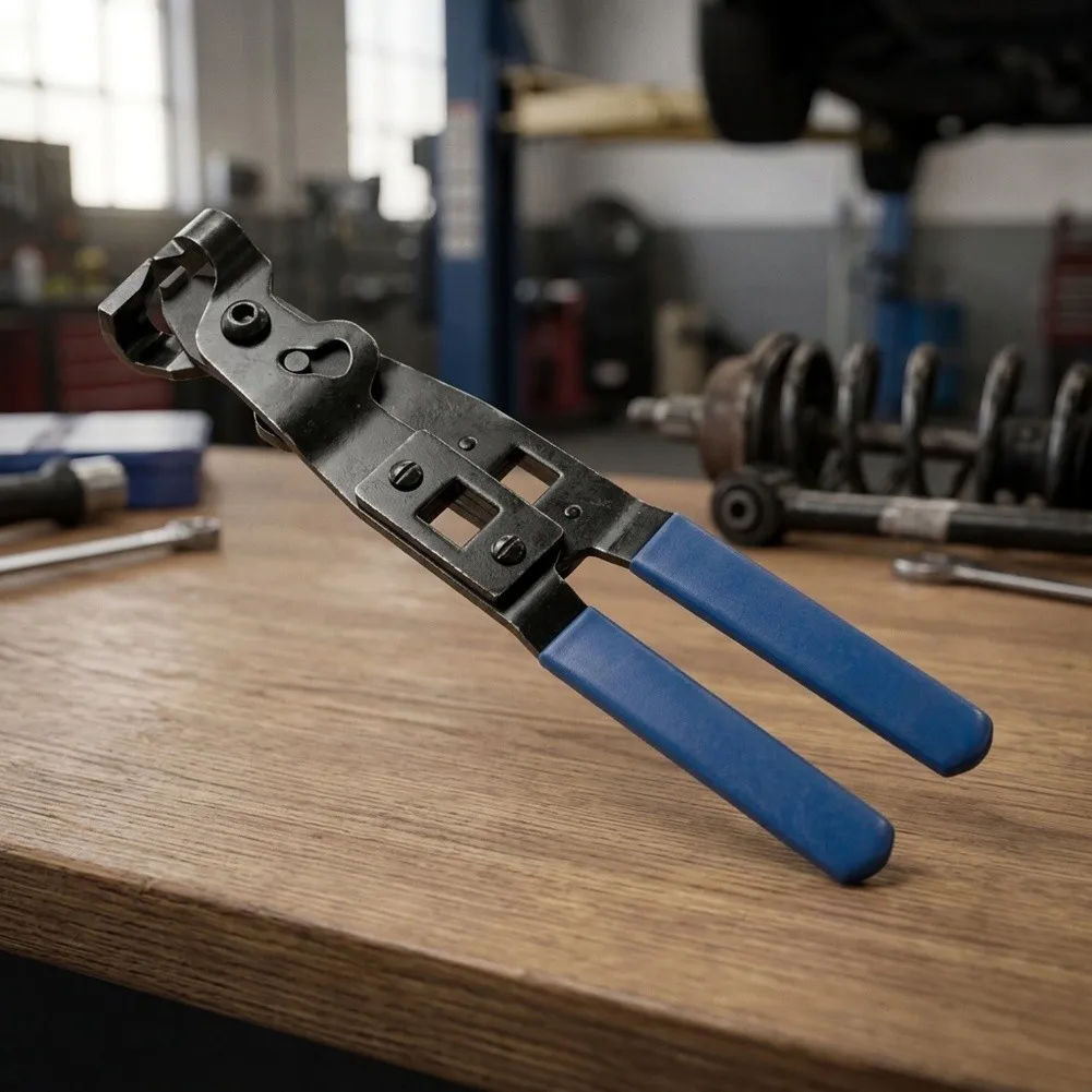 Ball Cage Dust Cover Clamp Tool, Comfortable Grip Pliers= For Quick Disassembly, 45 Steel Clamping Piers= For Automotive Repair