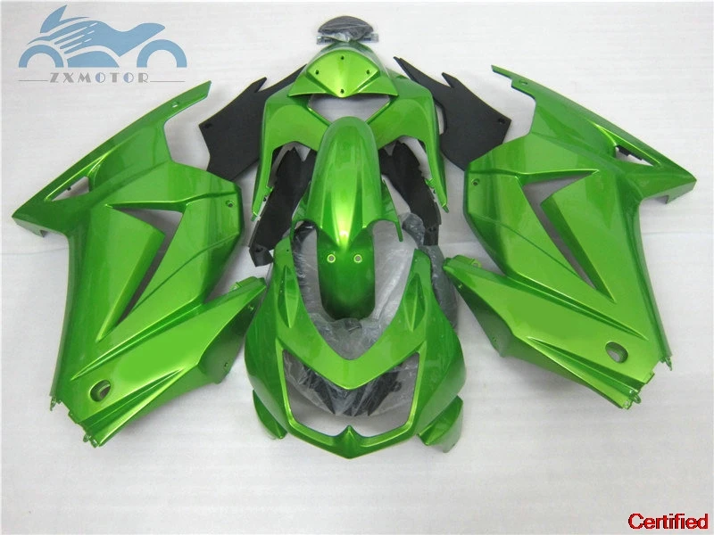 Injection fairing kits for Kawasaki Ninja 250 2008-2014 ZX250R motorcycle fairings EX250 08-14 green bodyworks