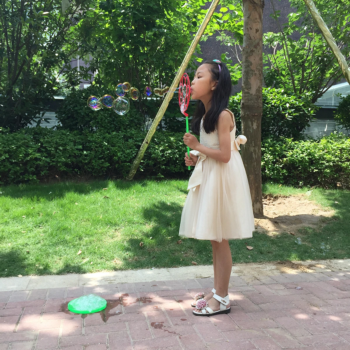 6Pcs Bubble Blower Tool Premium Multi-Shaped Bubble Wand for Kids Safe Long-Lasting Bubbling Stick Playtime Essential