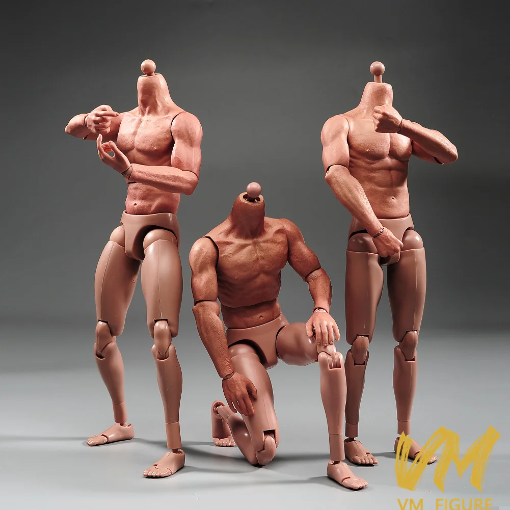 ZCTOYS S001 S002 1/6 Scale Male Super Flexible Muscle Joint Body 12-inch Fitness Strong Man Soldier Action Figure Body Doll Toys - view 4