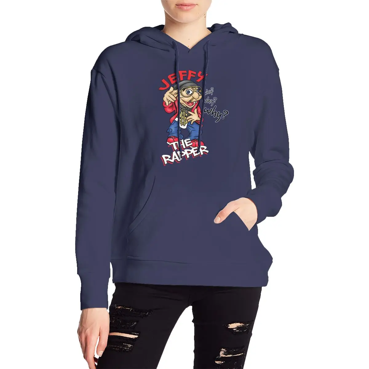 Sudaderas con capucha de personajes de Jeffy The Rapper SML, jersey de Harajuku para otoño e invierno, sudadera para parejas de hombres y mujeres, camisetas de manga larga