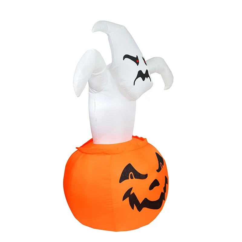 Halloween model 1.8 meters luminous white ghost ghost pumpkin