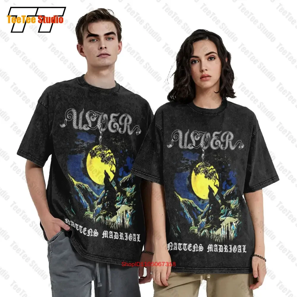 Ulver Nattens Madrigal Experimental Electronica Band Vintage Oversized T-Shirt JL9A