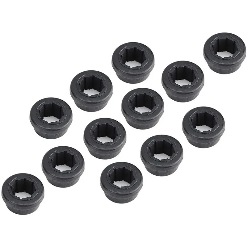 12-teiliges unteres Querlenker-Set mit hinteren Sturzbuchsen und 6-teiligen Befestigungshülsen für Steuerarme der Honda Civic EK-Serie 1996–2000