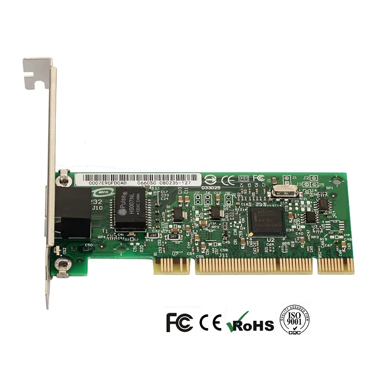 Diewu Intel 82541 PCI Lan Card 8391GT PC Network Interface Card NIC