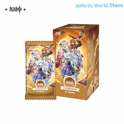 MiHoYo Official Original Genshin Impact Character Genius Invitation TCG Battle Card Cosplay Cards Collection Xmas Birthday Gifts