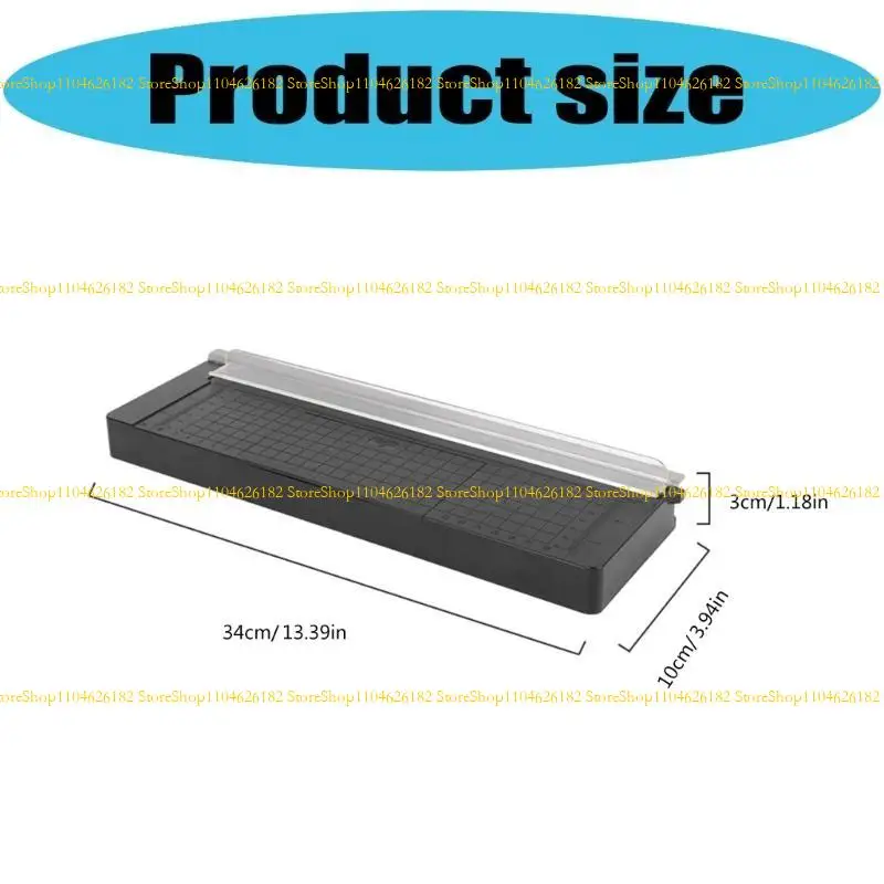 Q2Q4 Reliable Paper Trimmer with Safety Features Functional Paper Cutter