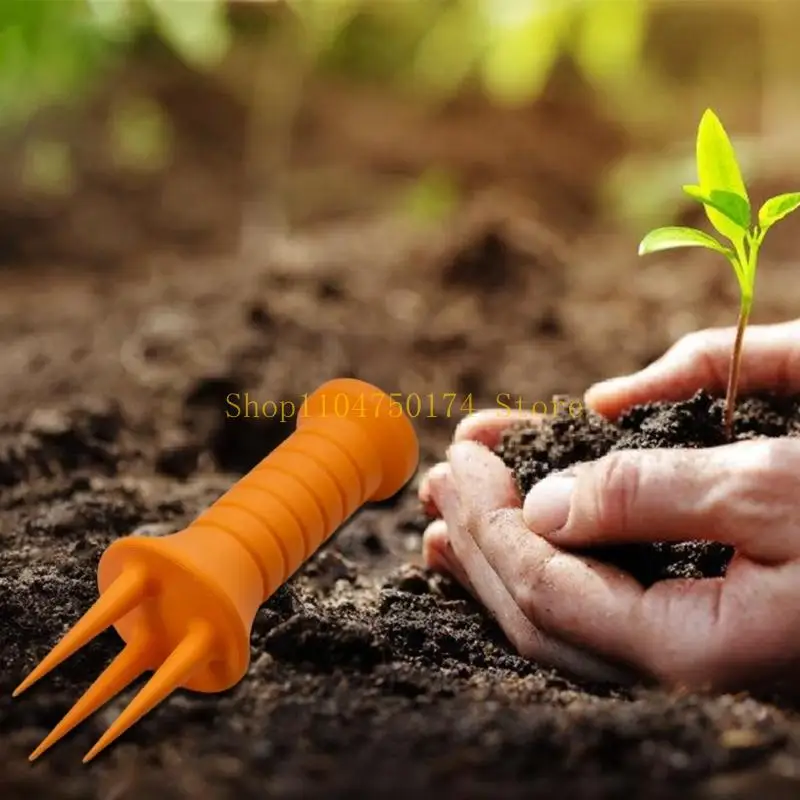 Soil Tiller Weeding Tool Manual Cultivator Tiller Weeder Aerator For Gardening Care Growth Plant Weeding Maintenance top sale