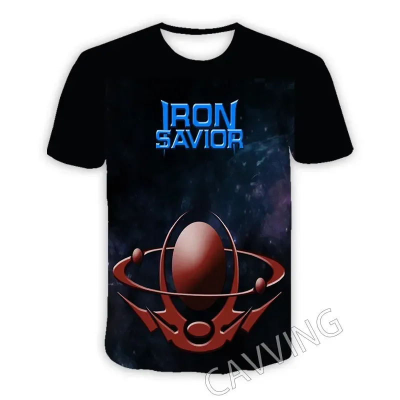 Iron Savior 3D Printed Casual T-shirts Hip Hop Tee Shirts Harajuku Styles Tops Fashion Clothing for Women/men