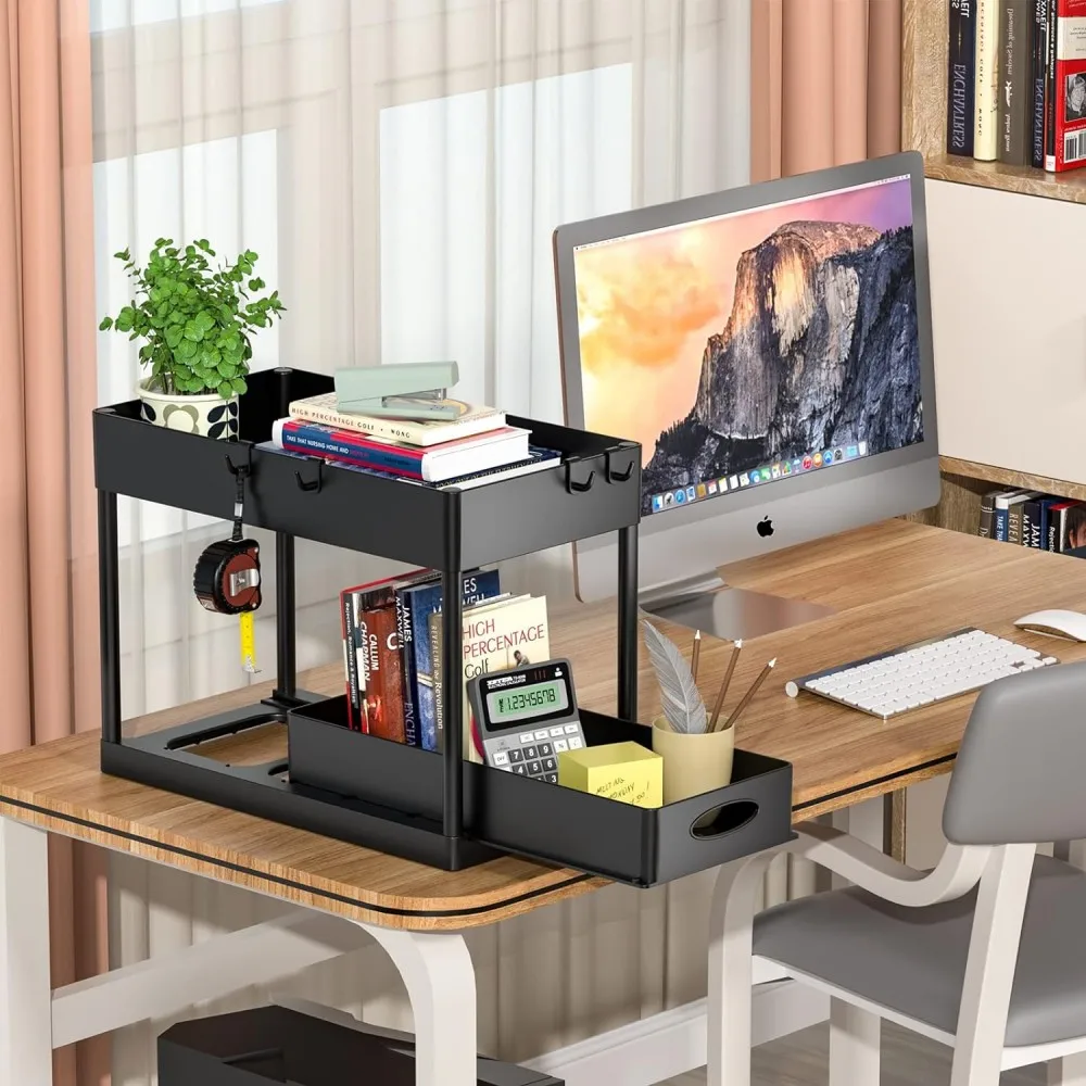 منظمات تخزين قابلة للسحب متعددة الأغراض، منظمات تحت الحوض/الخزانة وتخزين الحمام والمطبخ