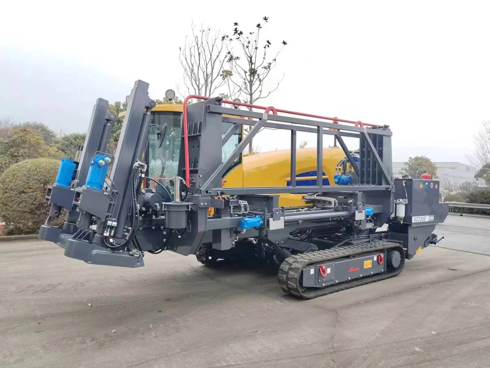 جهاز حفر اتجاهي احترافي 25T مع مخرج عزم دوران عالي لرافعة الأنابيب وكفاءة سحب الكابلات