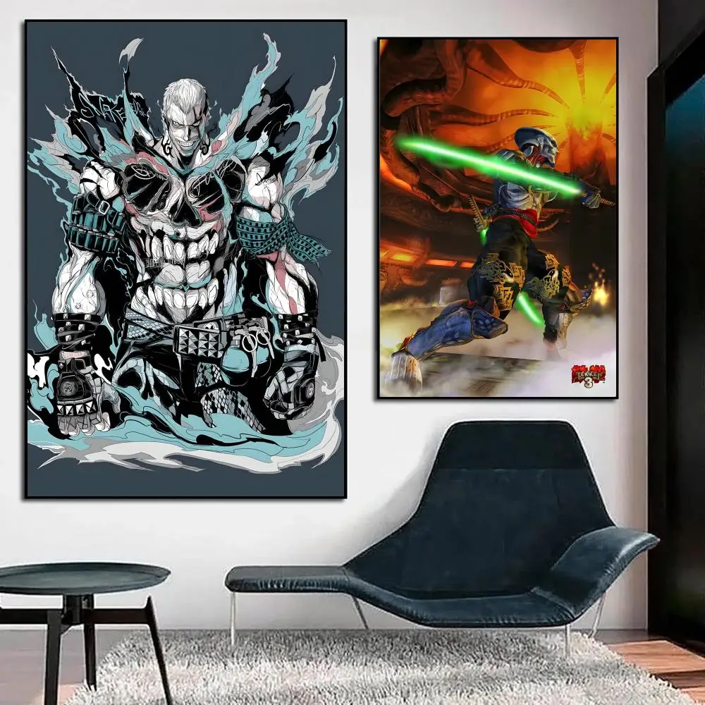 Game TEKKEN Poster HD Anime Hot Theme Singer/OST/Movie-Waterproof Self-Stick Home Decor
