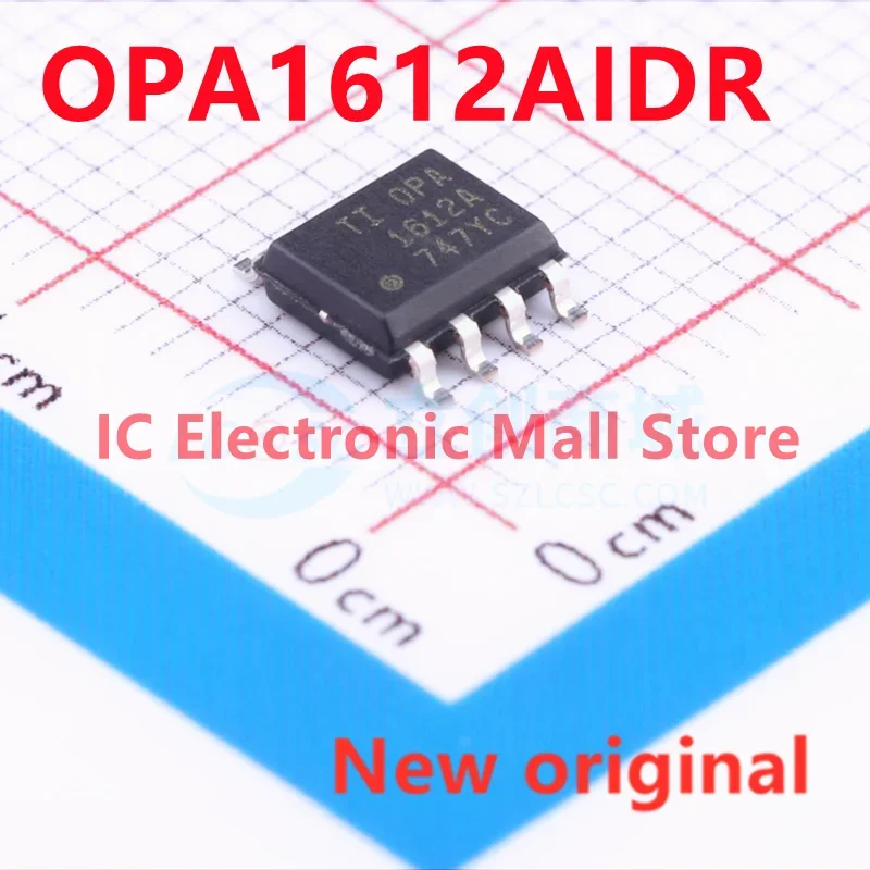 10PCS/LOT New original OPA1612A OPA1612AIDR SOP-8 audio power amplifier chip OPA1612 OPA1612A OPA1612AIDR