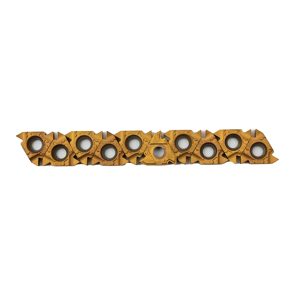 

Precision Steel and Cast Iron Processing with 16IR AG60 CNC Inserts Blade Lathe Carbide Thread Cutting Turning Tool