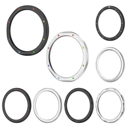 Metal Bezel Ring Metal Protector Watch Case Strap Cover Tempered Glass Screen Protector Metal Watch Bezel for Xiaomi Watch S4/S3