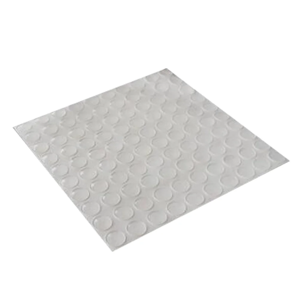 100Pcs Furniture Bumpers Clear Silicone Buffer Pads for Door Drawer Cabinet Anti Slam Self Adhesive Shock Absorber 8Mm