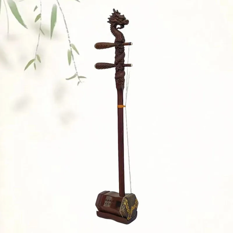Handmade Redwood Erhu Adult Professional Practice Urheen Beginner Portable Playing Erhu Folk Traditions Stringed Instruments