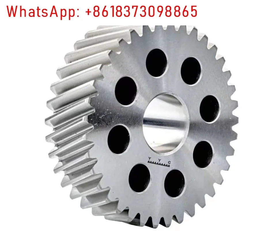 

Original YYC rack spiral teeth and pinions for numerical control laser cutting machine parts CHTGH02010-DIN 6