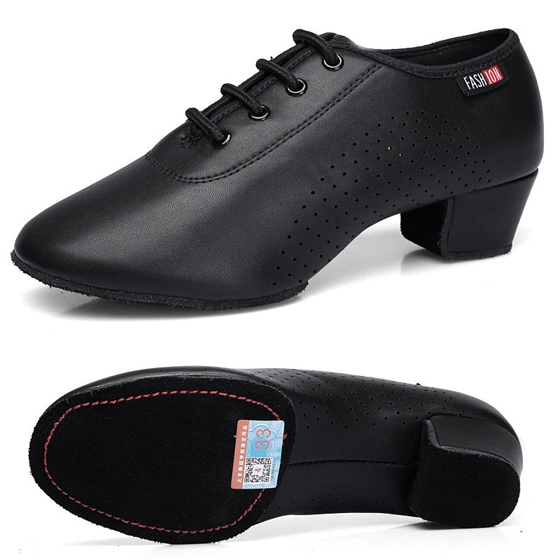 Chaussures de danse latine pour femmes, Jazz, Salle de Rhadulte, Chaussures de salsa, Baskets de tango modernes, Noir, Rouge, Entraînement des enseignants