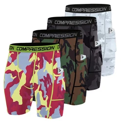 Men's Athletic Compression Shorts: Lightweight, Breathable & Quick-Drying for Running, Jogging, Walking, Trekking & Hiking