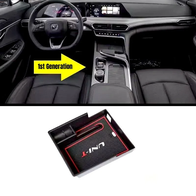 Für Changan UNI-T UNIT 2021-2022 2023 2024 Mittelkonsolen-Organizer Aufbewahrungsbox Innenraum Armlehnen-Aufbewahrungsbox Auto-Styling Zubehör – Detail 3