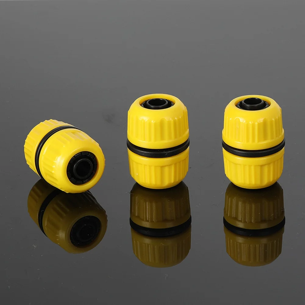 Hose Connectors 1/2 Inch Water Pipe Connectors Double Head Hose Quick Connector Water Hose Lawn Irrigation Fitting Kit