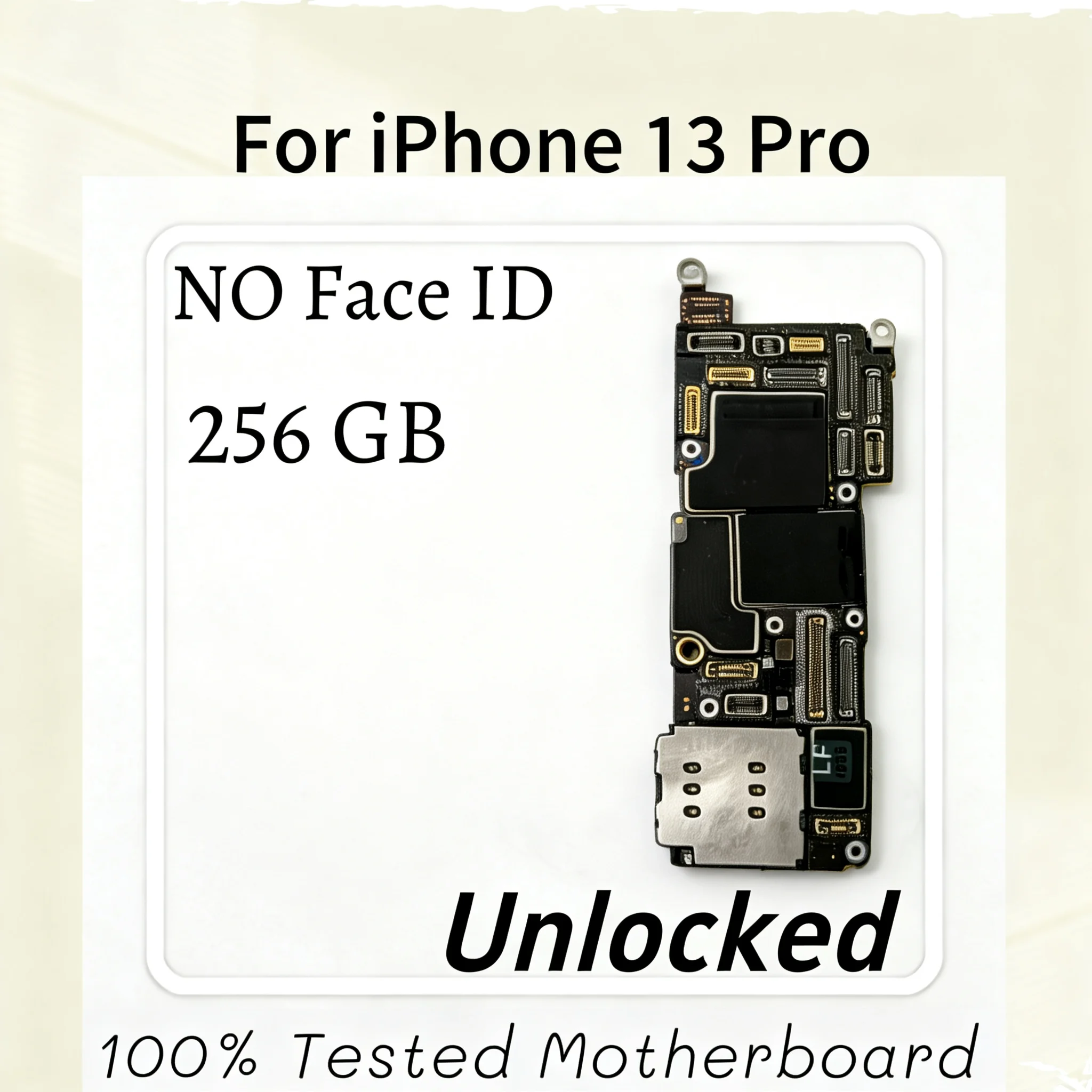 iPhone 13 Pro Max用ロック解除済み、Face IDボードあり/なし、メイン