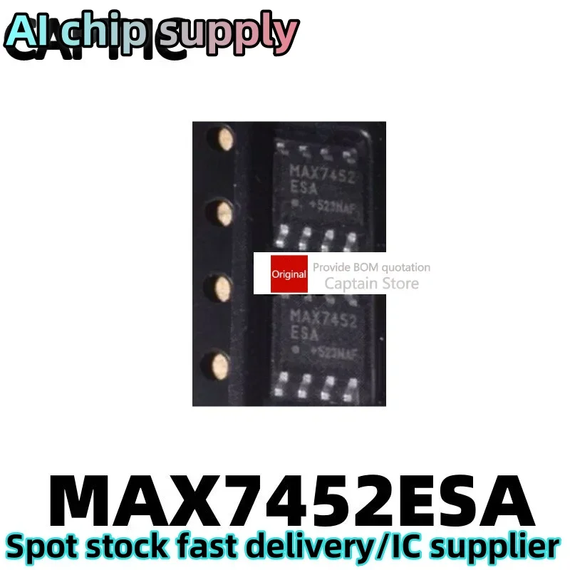 

5PCS MAX7452ESA MAX7452 MAX7452CSA SOP8