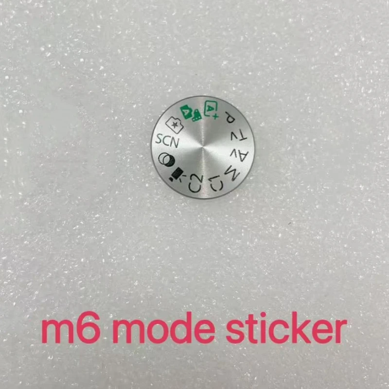 For Canon M6 Top Cover Mode Dial Patch Silver Camera Repair
