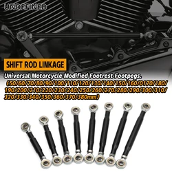 Motorcycle Shift Rod Linkage 50mm-380mm 70 100 120 150 180 200 220 280 300 320 Footrest Foot Peg Rearset Gear Shift Shifter Rod