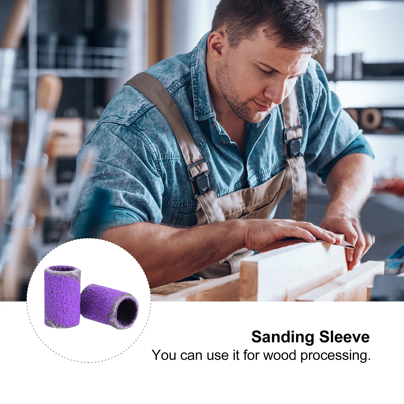 วงแหวนขัดเล็บ 100 ชิ้น สำหรับเครื่องตะไบเล็บ หัวขัดทนทาน อุปกรณ์ดูแลเล็บ