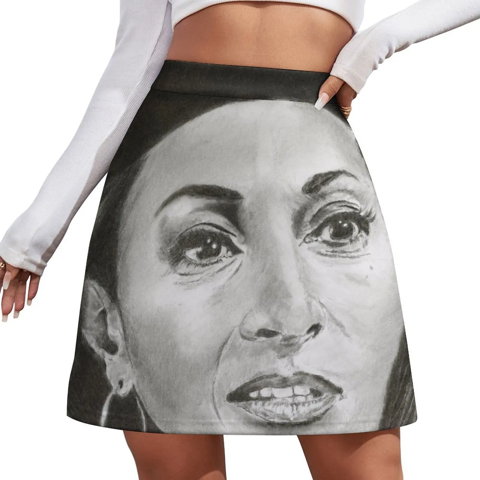 

Jackie Brown Pam Grier Mini Skirt korean style Summer dress Mini Skirt