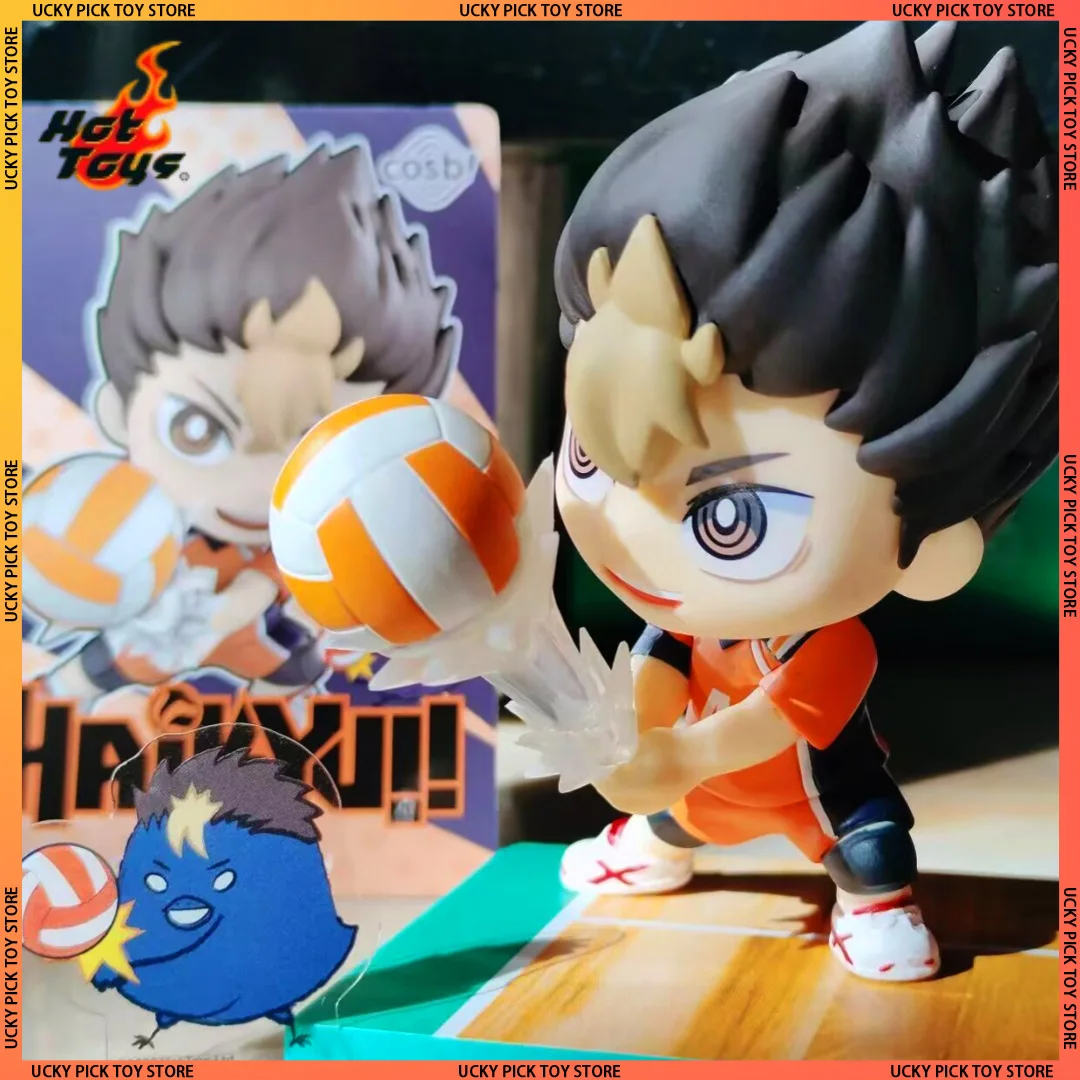 

Совершенно новые HotToys COSBI Haikyuu!! Аниме слепая коробка Хината Сёйо Тобио Кагеяма кукла фигурки периферийные тайные коробки подарок