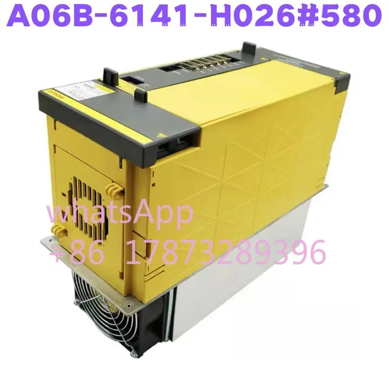 

Second-hand A06B-6141-H026#H580 A06B-6141-H026 Servo Drive Tested OK