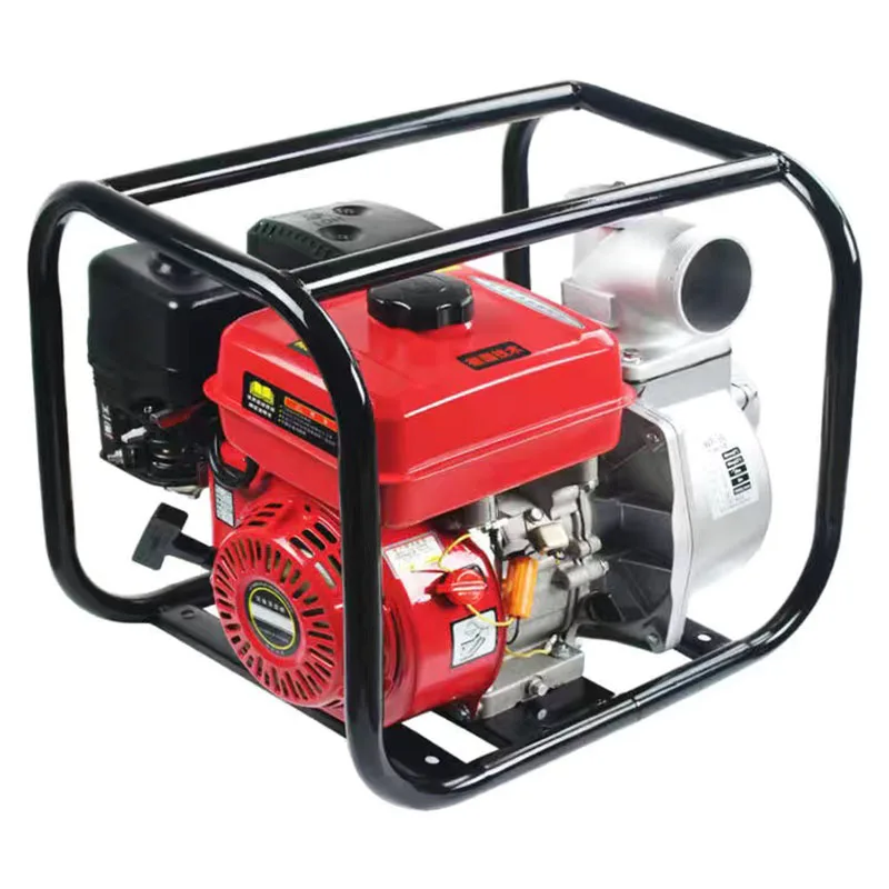 9.8HP Four Stroke Water Pump 3 Inch Interface 100m³/h High Lift Pump for Farmland Irrigation Flood Drainage Agricultural Work