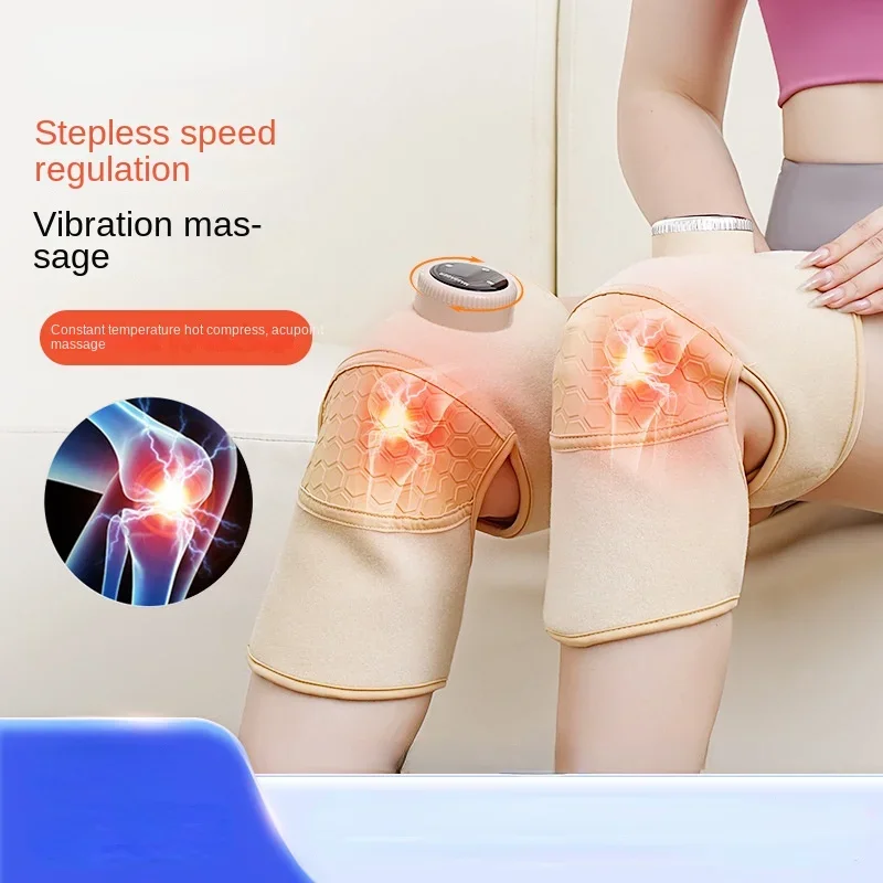 Electric Heating Knee Pads Knee Massager Keep Warm Old Cold Legs Knee Joints Hot Compress Shoulder Massage Massager