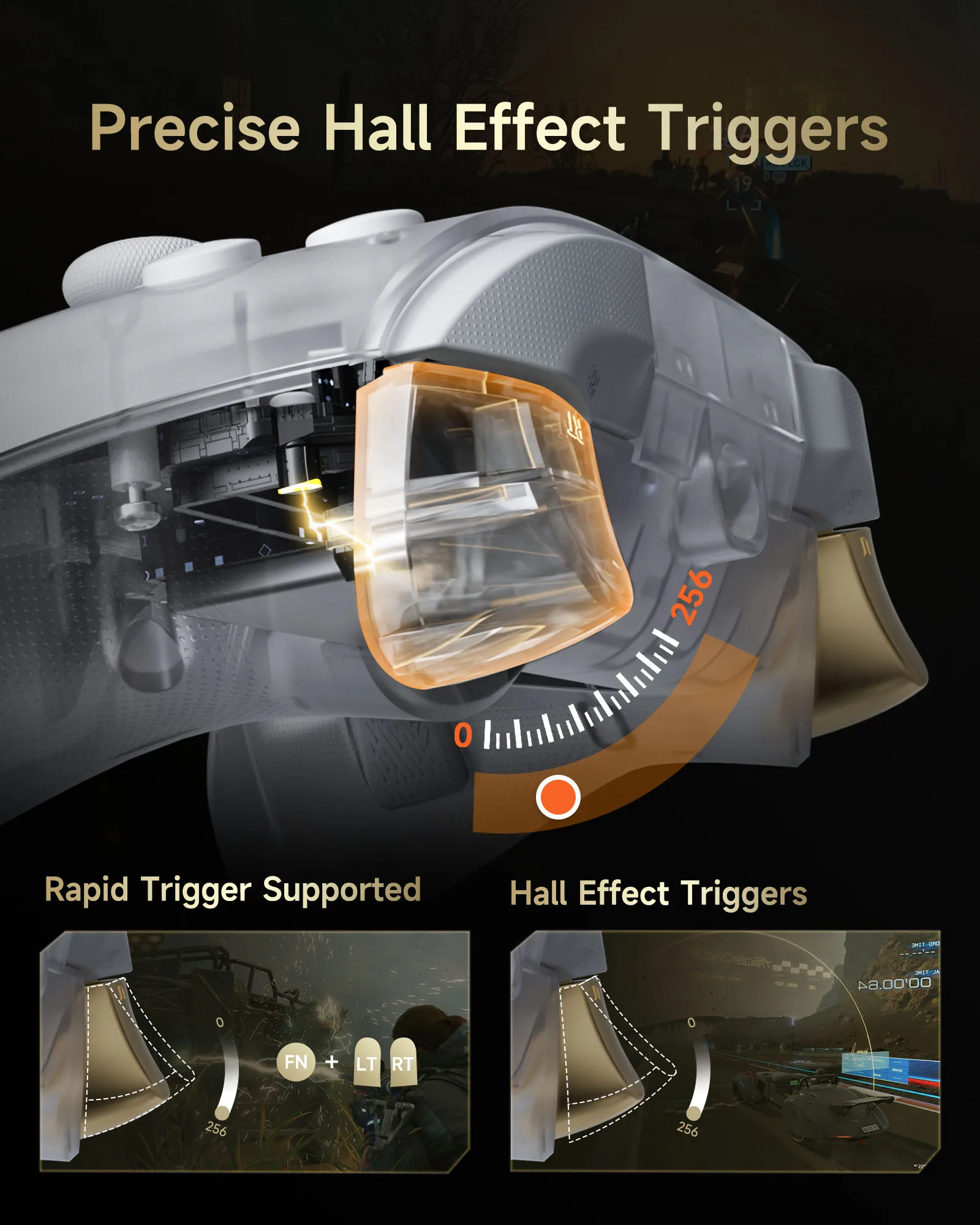 لوحة ألعاب لاسلكية EasySMX D05 لجهاز نينتندو سويتش PC مع قاعدة شحن RGB Hall Effect Joysticks وحدة تحكم ألعاب لنظام التشغيل Windows