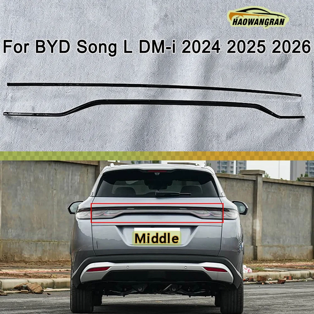 

For BYD Song L DM-i 2024 2025 2026 Through Vehicle Accessories Replacement Car Lights Shell Rear Fog Lights Car Taillight Cover